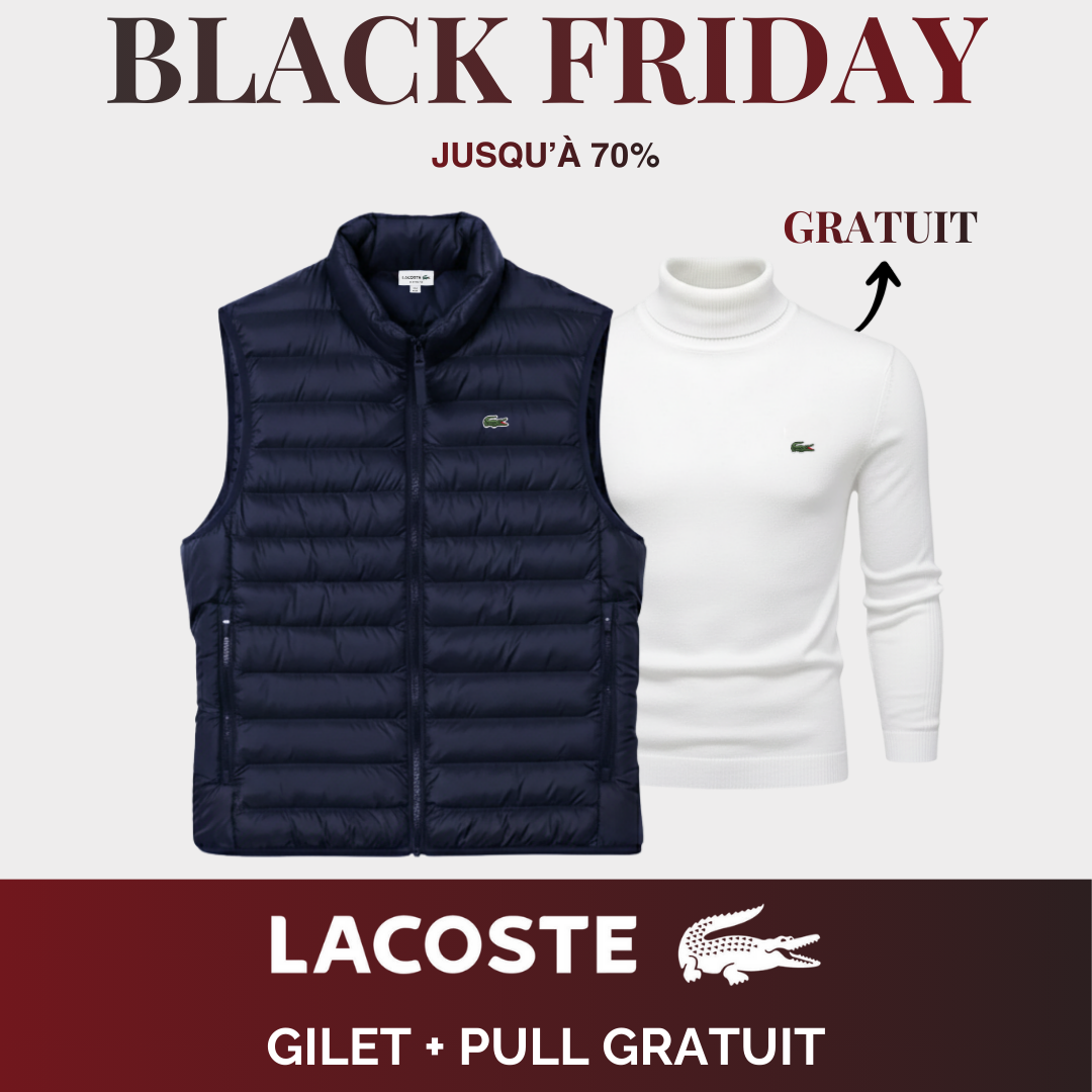LC™ | Gilet + Pull Offert - Black Friday