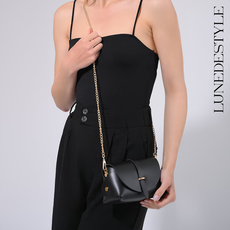 Petit Sac Bandoulière en Cuir